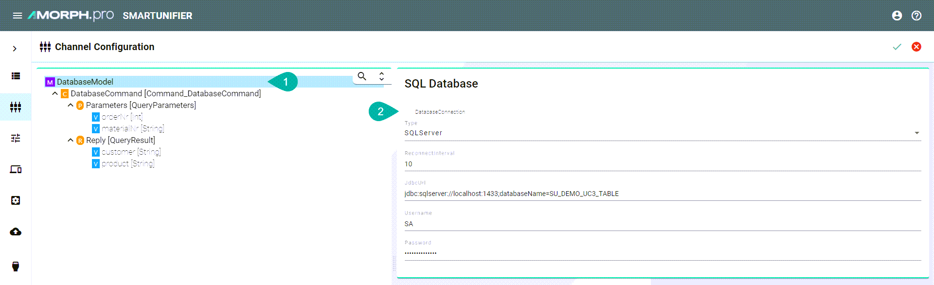 SQL Database Configuration