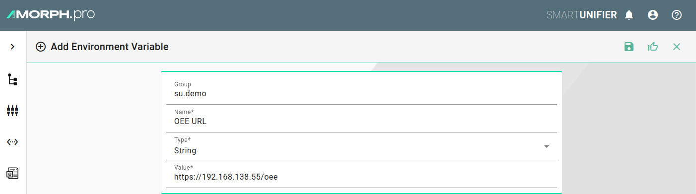 Adding new Environment Variable