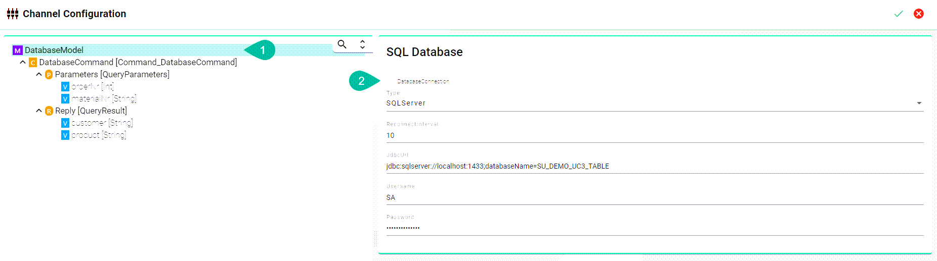 SQL Database Configuration