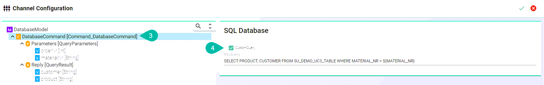SQL Database Configuration