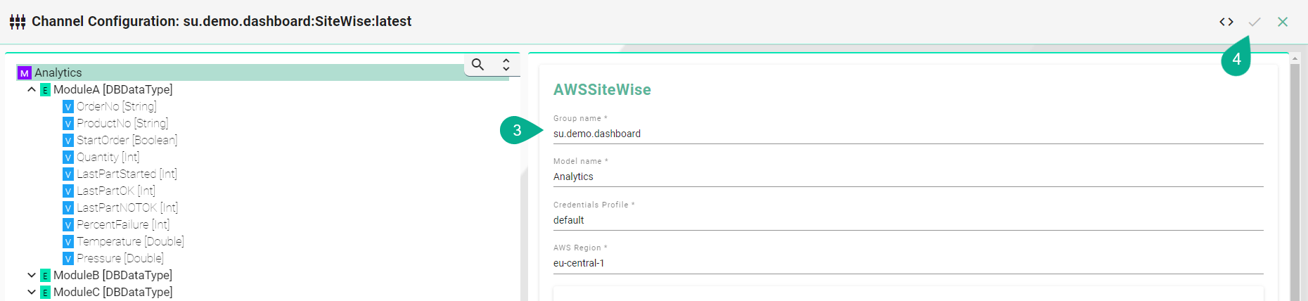 Aws IoT SiteWise Channel