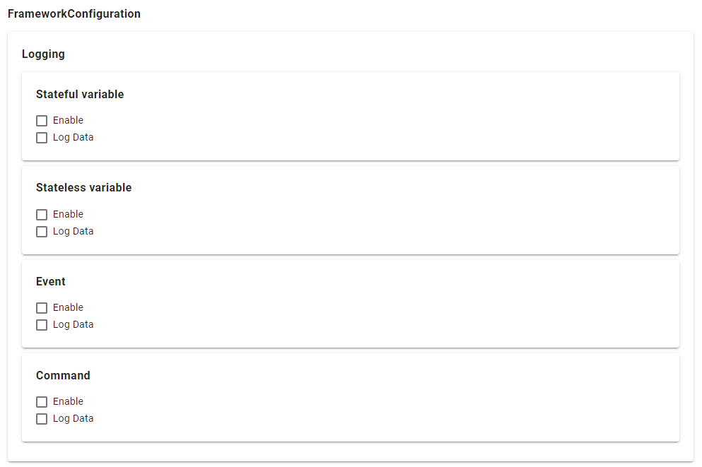 FrameworkConfiguration